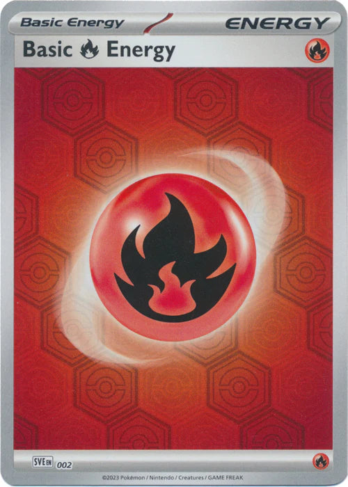 Basic Fire Energy SVE002 - Reverse Holo