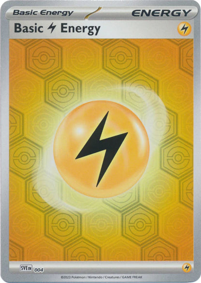 Basic Lightning Energy SVE004 - Reverse Holo