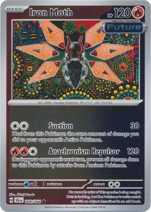 Iron Moth 009/064 (Scarlet & Violet: Shrouded Fable) Uncommon - Reverse Holo