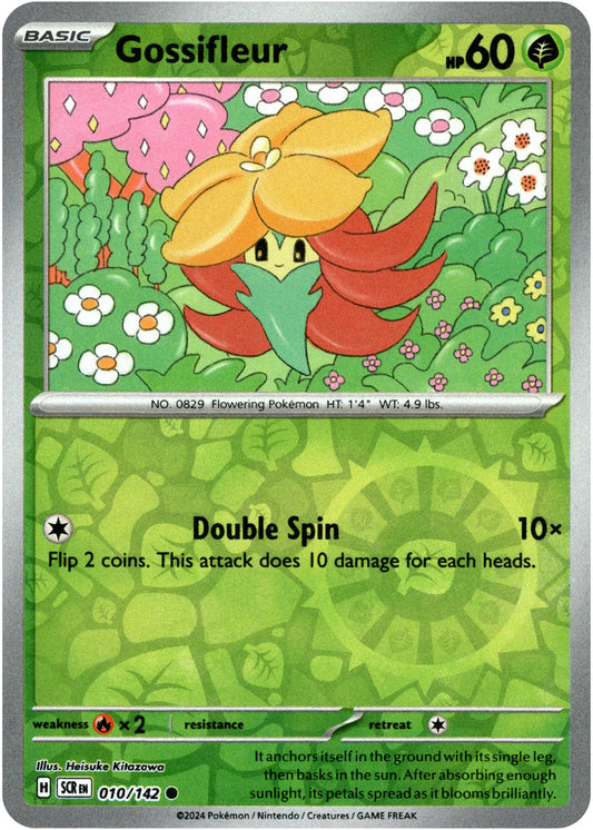 Gossifleur - 010/142 (Scarlet & Violet: Stellar Crown) Common - Reverse Holo