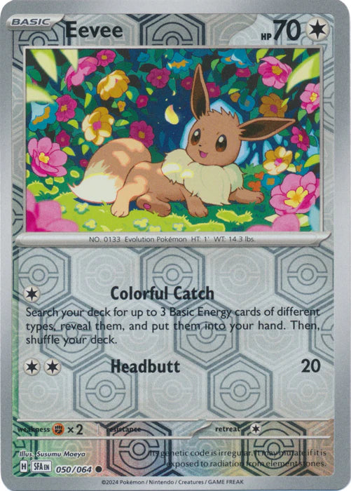 Eevee 050/064 (Scarlet & Violet: Shrouded Fable) Common - Reverse Holo