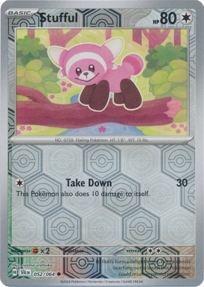 Stufful 052/064 (Scarlet & Violet: Shrouded Fable) Common - Reverse Holo