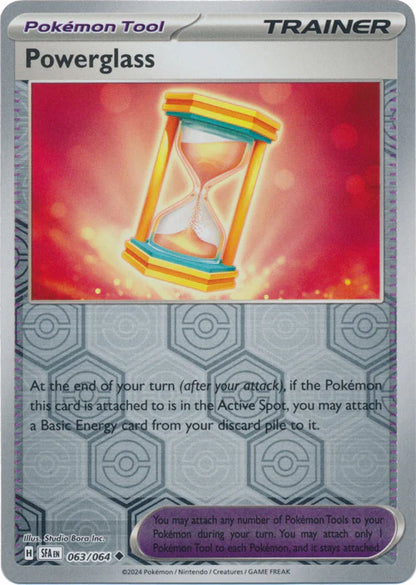 Powerglass 063/064 (Scarlet & Violet: Shrouded Fable) Uncommon - Reverse Holo