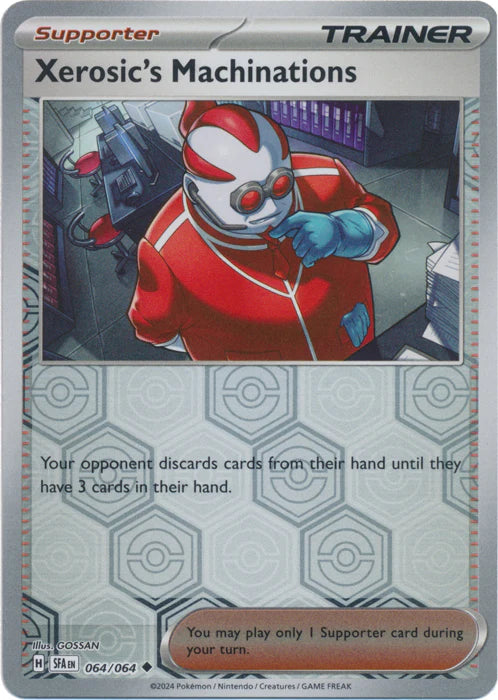 Xerosic's Machinations 064/064 (Scarlet & Violet: Shrouded Fable) Uncommon - Reverse Holo