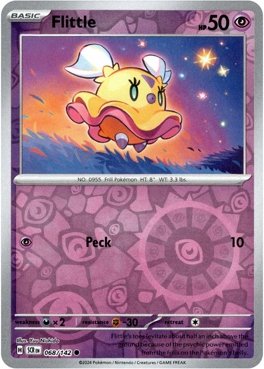 Flittle - 068/142 (Scarlet & Violet: Stellar Crown) Common - Reverse Holo