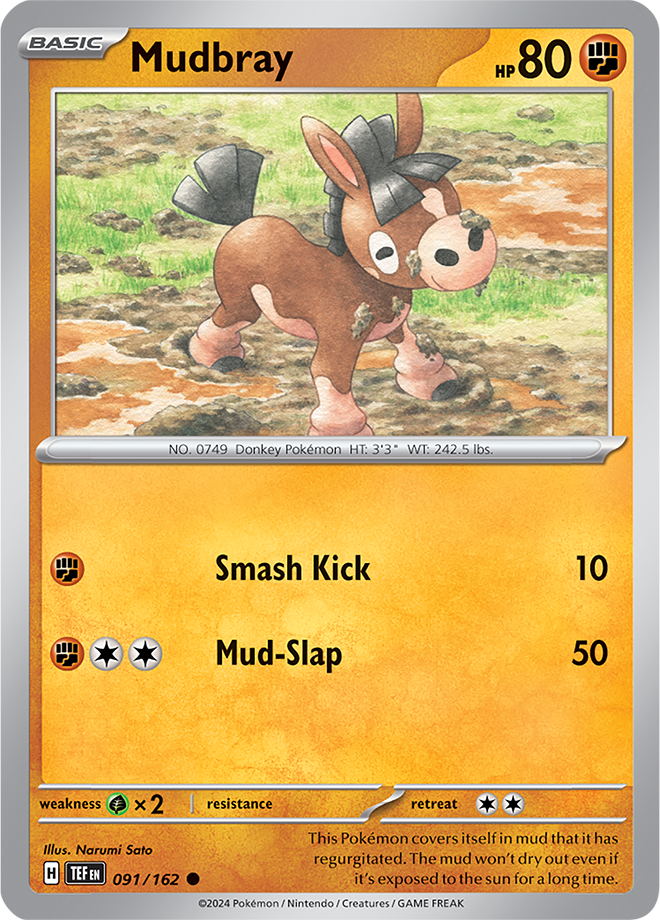 Mudbray 091/162 (Scarlet & Violet: Temporal Forces) Common