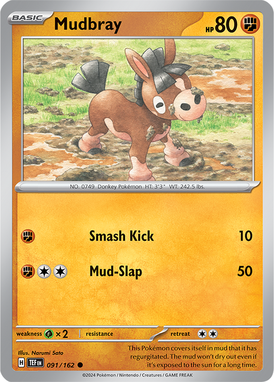 Mudbray 091/162 (Scarlet & Violet: Temporal Forces) Common