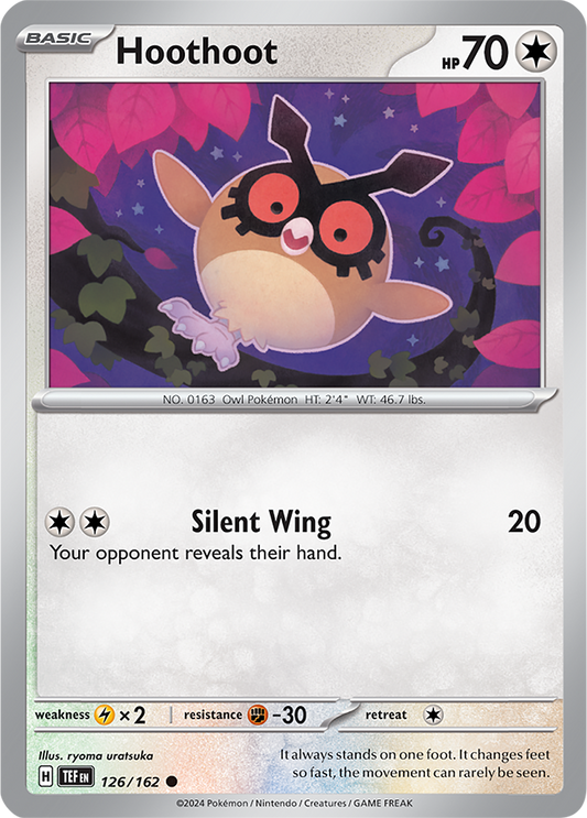 Hoothoot 126/162 (Scarlet & Violet: Temporal Forces) Common