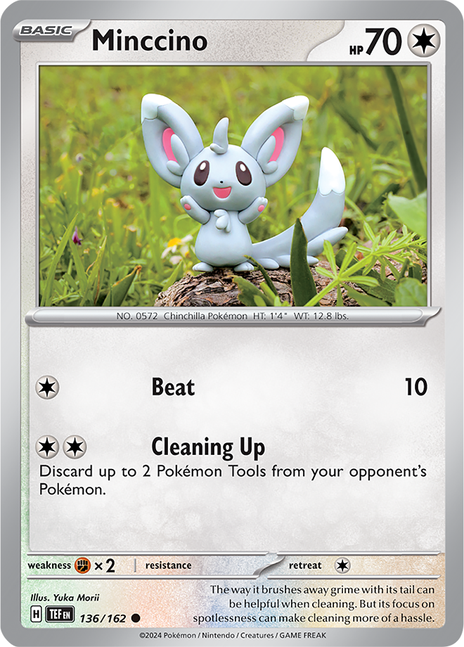 Minccino 136/162 (Scarlet & Violet: Temporal Forces) Common