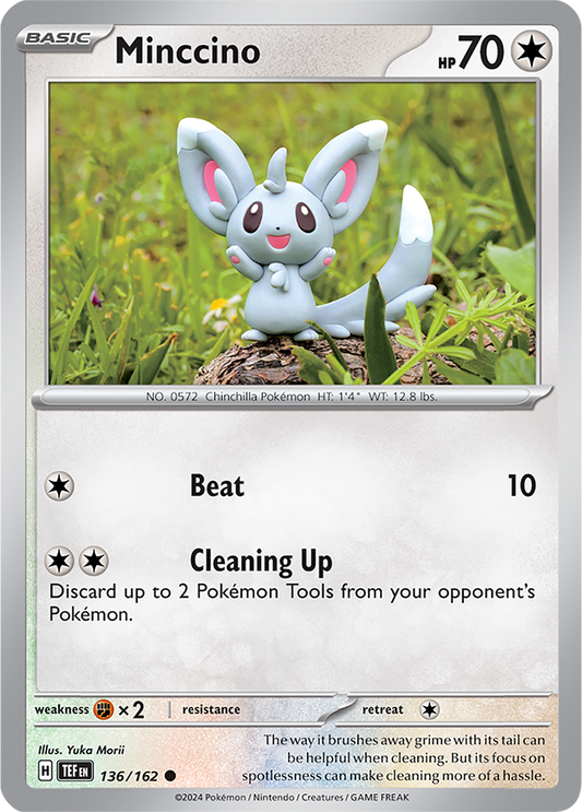 Minccino 136/162 (Scarlet & Violet: Temporal Forces) Common