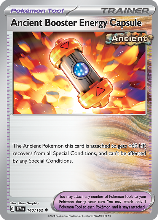 Ancient Booster Energy Capsule 140/162 (Scarlet & Violet: Temporal Forces) Uncommon