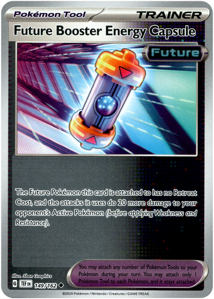 Future Booster Energy Capsule 149/162 (Scarlet & Violet: Temporal Forces) Uncommon - Reverse Holo