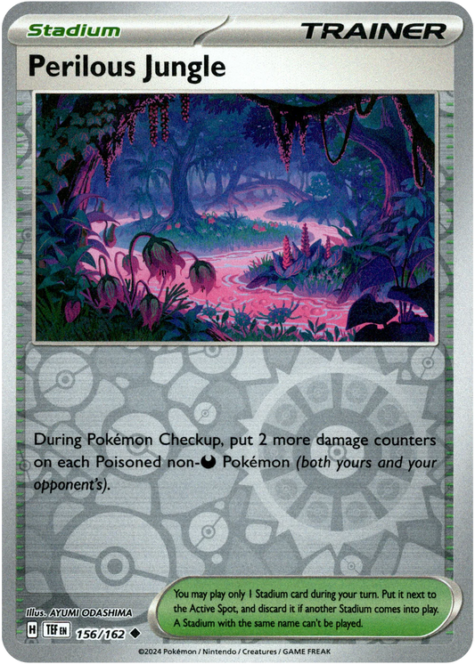 Perilous Jungle 156/162 (Scarlet & Violet: Temporal Forces) Uncommon - Reverse Holo