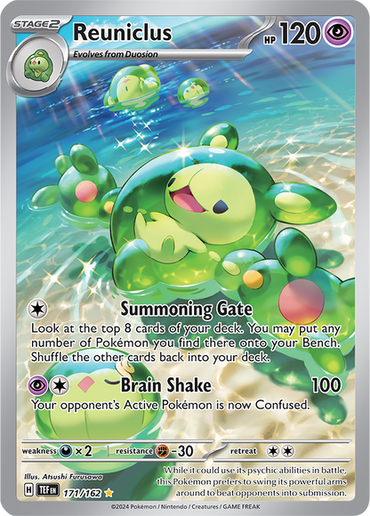 Reuniclus 171/162 (Scarlet & Violet: Temporal Forces) Illustration Rare