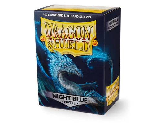 Mica Standard Dragon Shield Night Blue Matte c/100