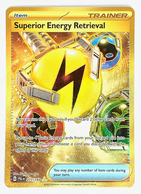 Superior Energy Retrieval- Secret Rare 277/ 193 EN