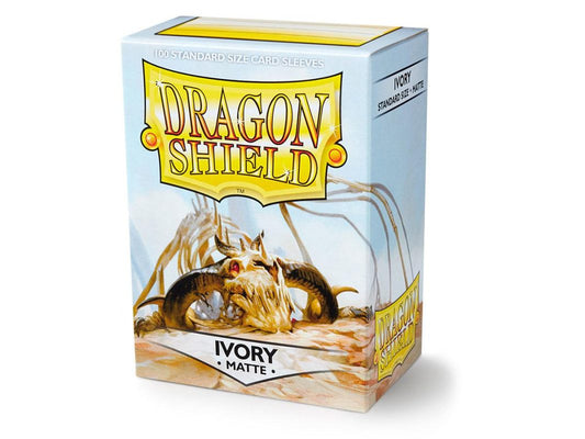 Mica Standard Dragon Shield Ivory Matte c/100