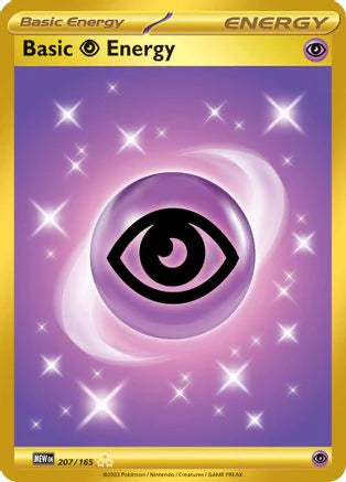 Energía Psiquíca / Basic Psychic Energy- Secret Rare 207/165 EN