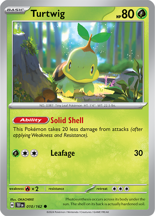 Turtwig 010/162 (Scarlet & Violet: Temporal Forces) Common