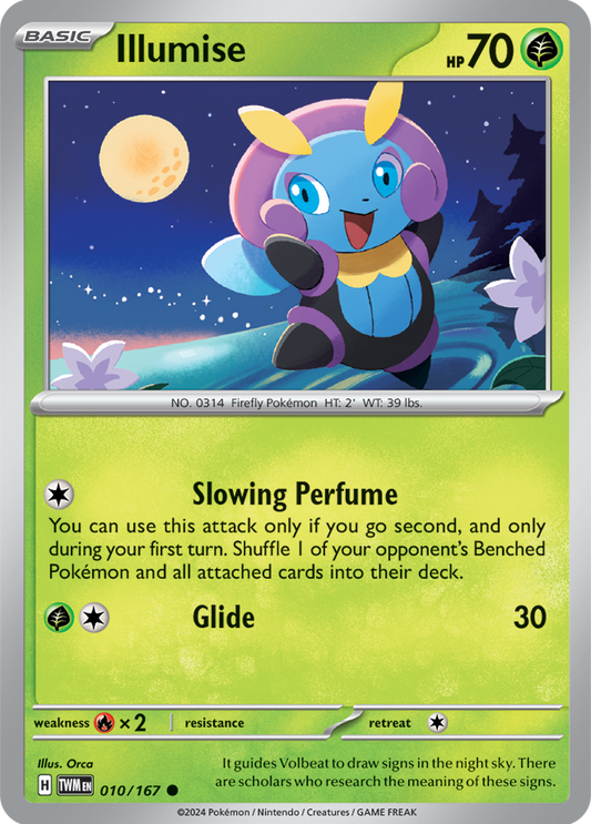 Illumise 011/167 (Scarlet & Violet: Twilight Masquerade) Common