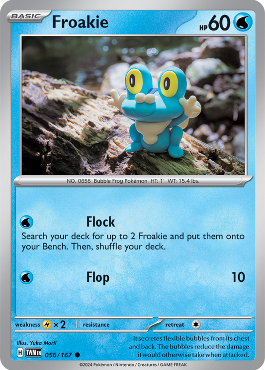 Froakie 056/167 (Scarlet & Violet: Twilight Masquerade) Common