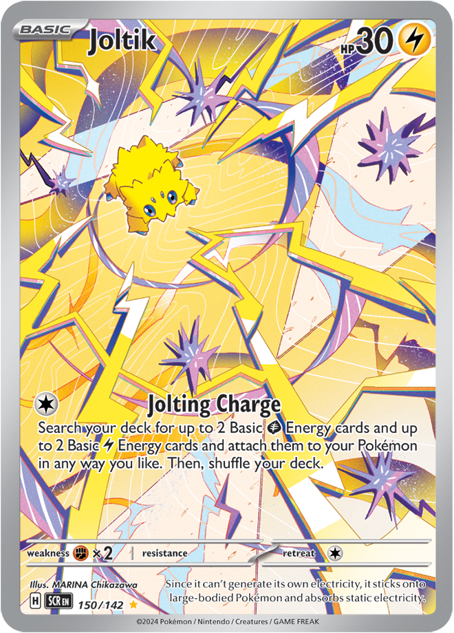 Joltik - 150/142 (Scarlet & Violet: Stellar Crown) Illustration Rare