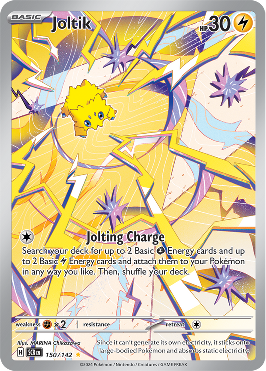 Joltik - 150/142 (Scarlet & Violet: Stellar Crown) Illustration Rare