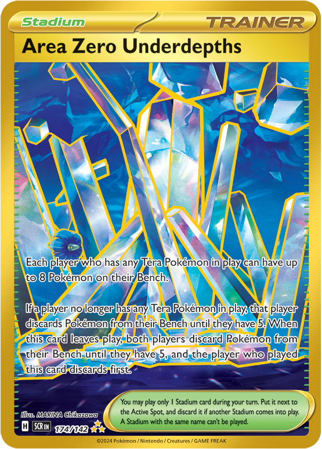 Area Zero Underdepths - 174/142 (Scarlet & Violet: Stellar Crown) Hyper Rare