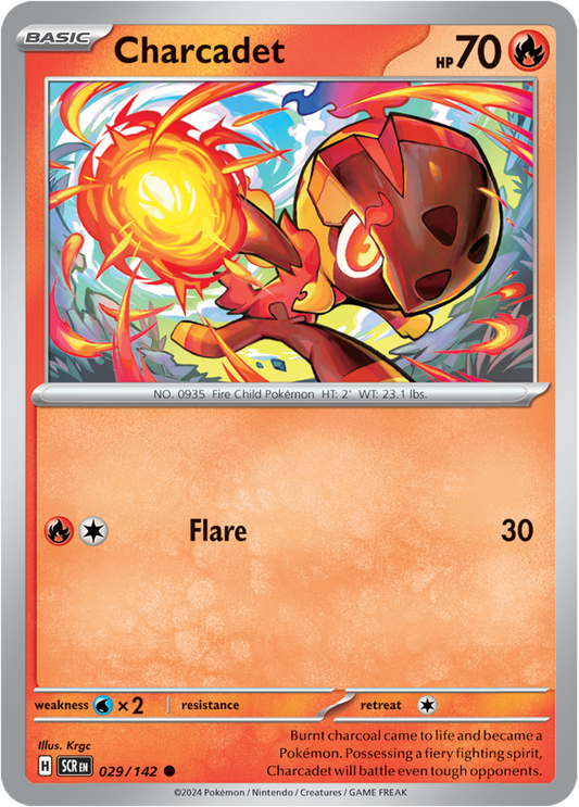 Charcadet - 029/142 (Scarlet & Violet: Stellar Crown) Common