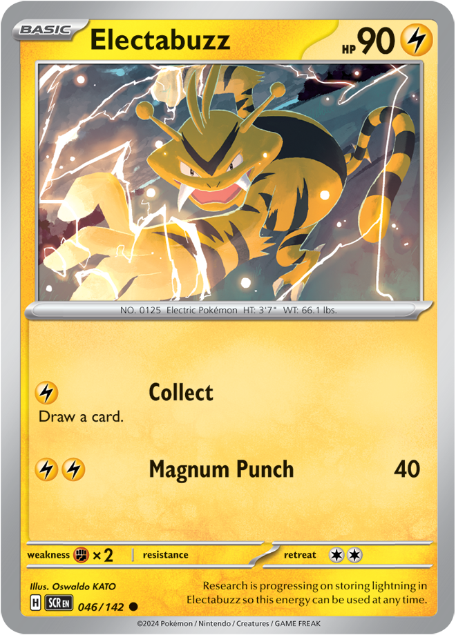 Electabuzz - 046/142 (Scarlet & Violet: Stellar Crown) Common