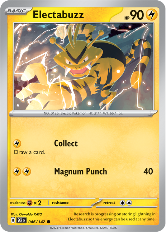 Electabuzz - 046/142 (Scarlet & Violet: Stellar Crown) Common