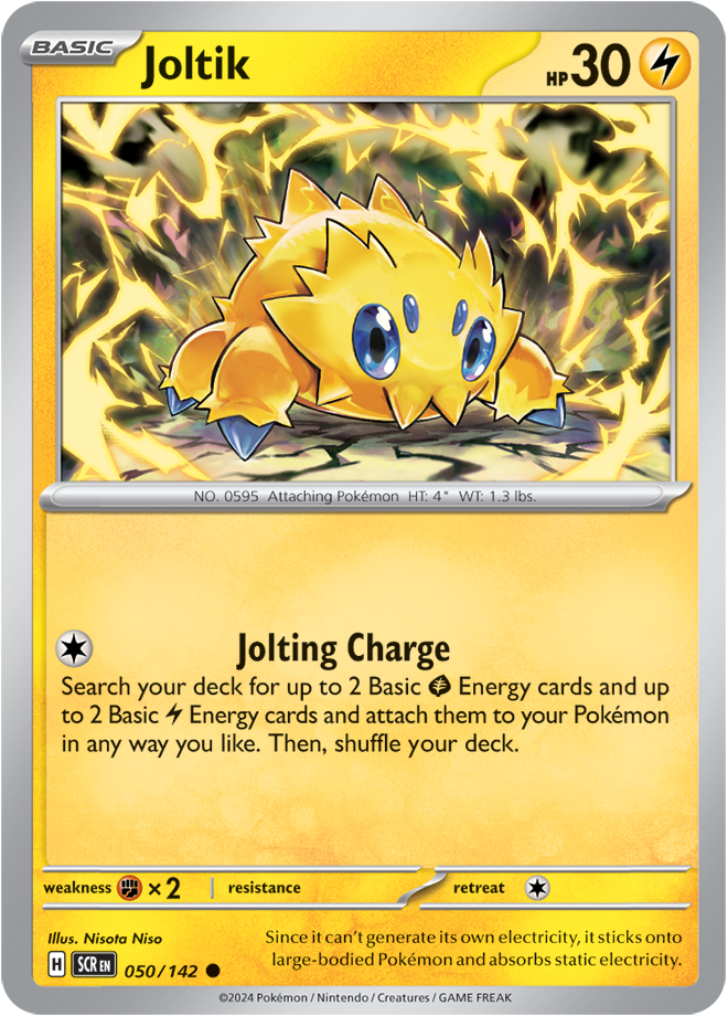 Joltik - 050/142 (Scarlet & Violet: Stellar Crown) Common