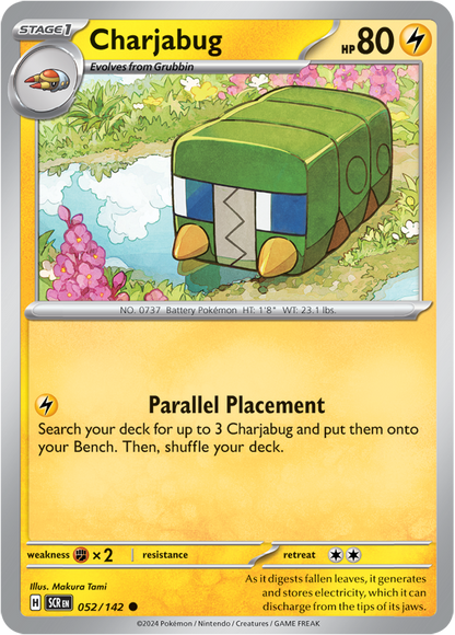 Charjabug - 052/142 (Scarlet & Violet: Stellar Crown) Common