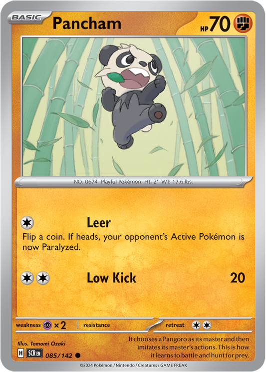 Pancham - 085/142 (Scarlet & Violet: Stellar Crown) Common