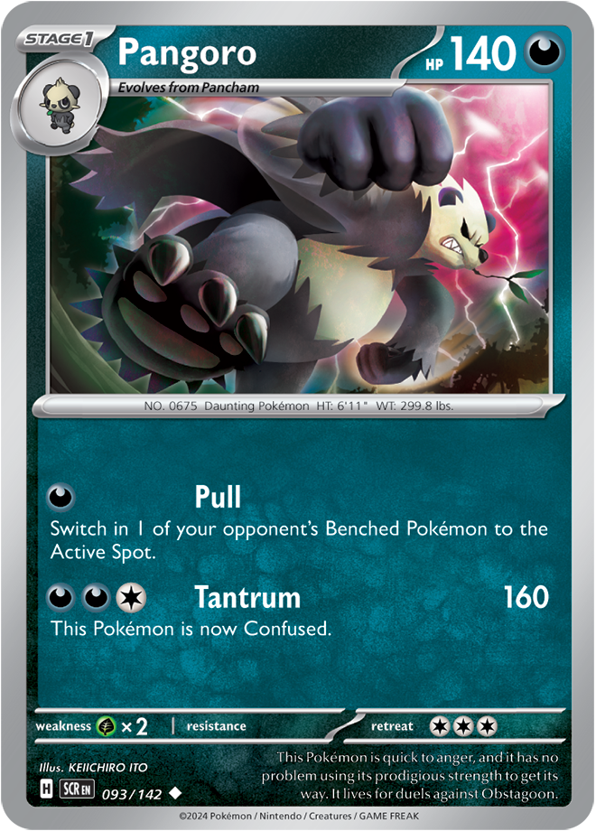 Pangoro - 093/142 (Scarlet & Violet: Stellar Crown) Uncommon