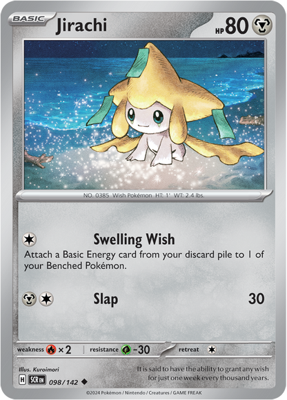 Jirachi - 098/142 (Scarlet & Violet: Stellar Crown) Uncommon