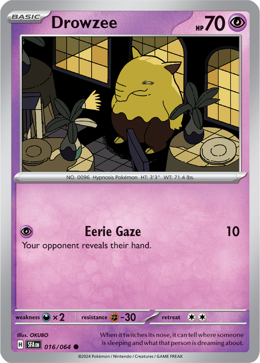 Drowzee 016/064 (Scarlet & Violet: Shrouded Fable) Common