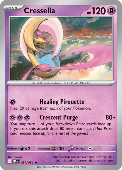 Cresselia 021/064 (Scarlet & Violet: Shrouded Fable) Rare Holo