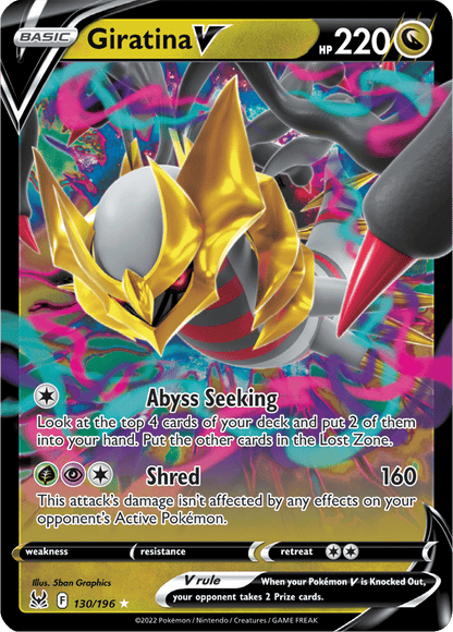 Giratina V – 130/196 – Ultra Rare