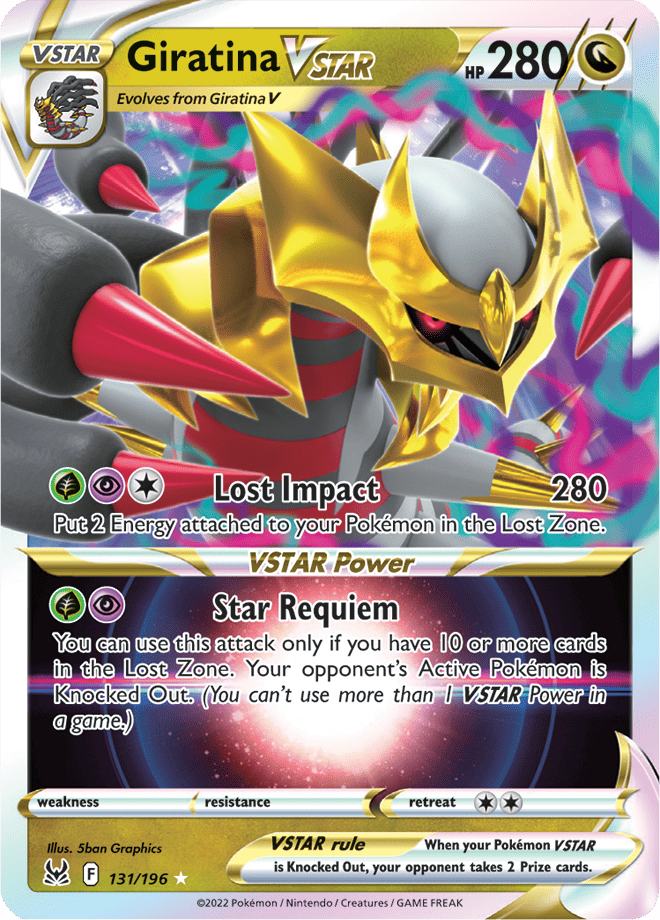 Giratina VSTAR – 131/196 – Ultra Rare