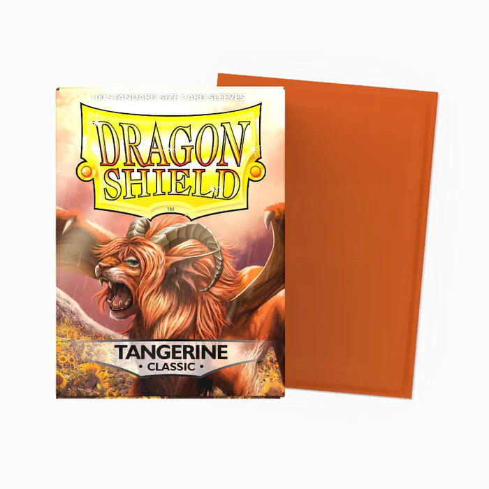 Mica Standard Dragon Shield Tangerine Classic c/100