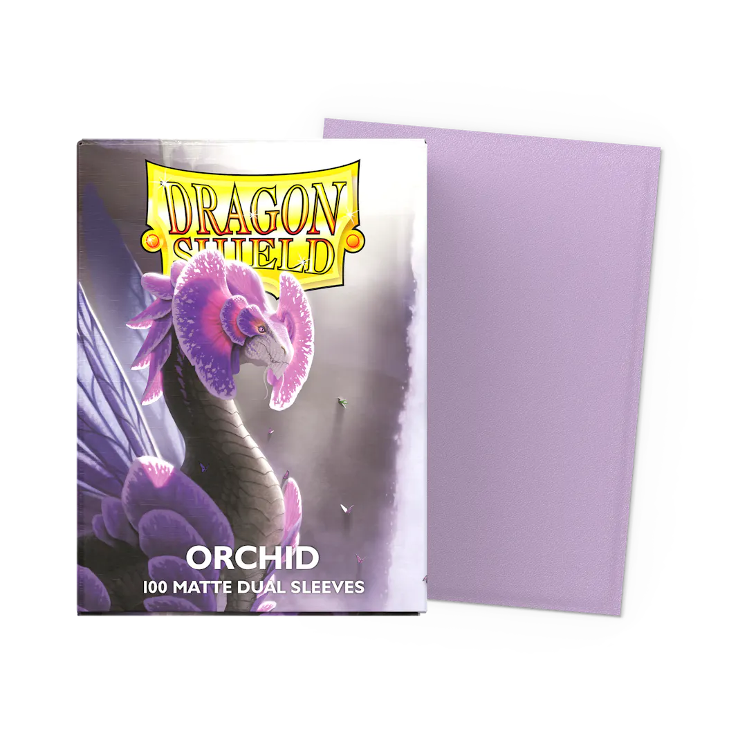 Mica Standard Dragon Shield Orchid Matte Dual Sleeve c/100