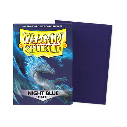 Mica Standard Dragon Shield Night Blue Matte c/100