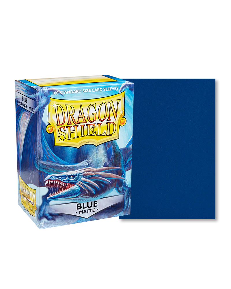 Mica Standard Dragon Shield Blue Matte c/100