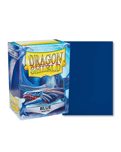 Mica Standard Dragon Shield Blue Matte c/100