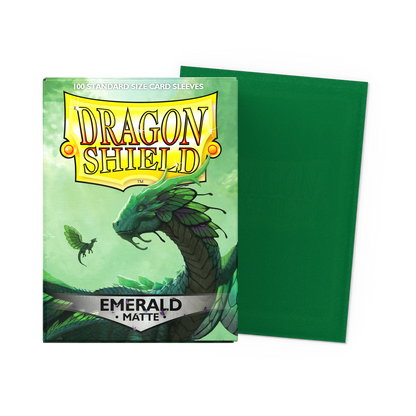 Mica Standard Dragon Shield Emerald Matte c/100