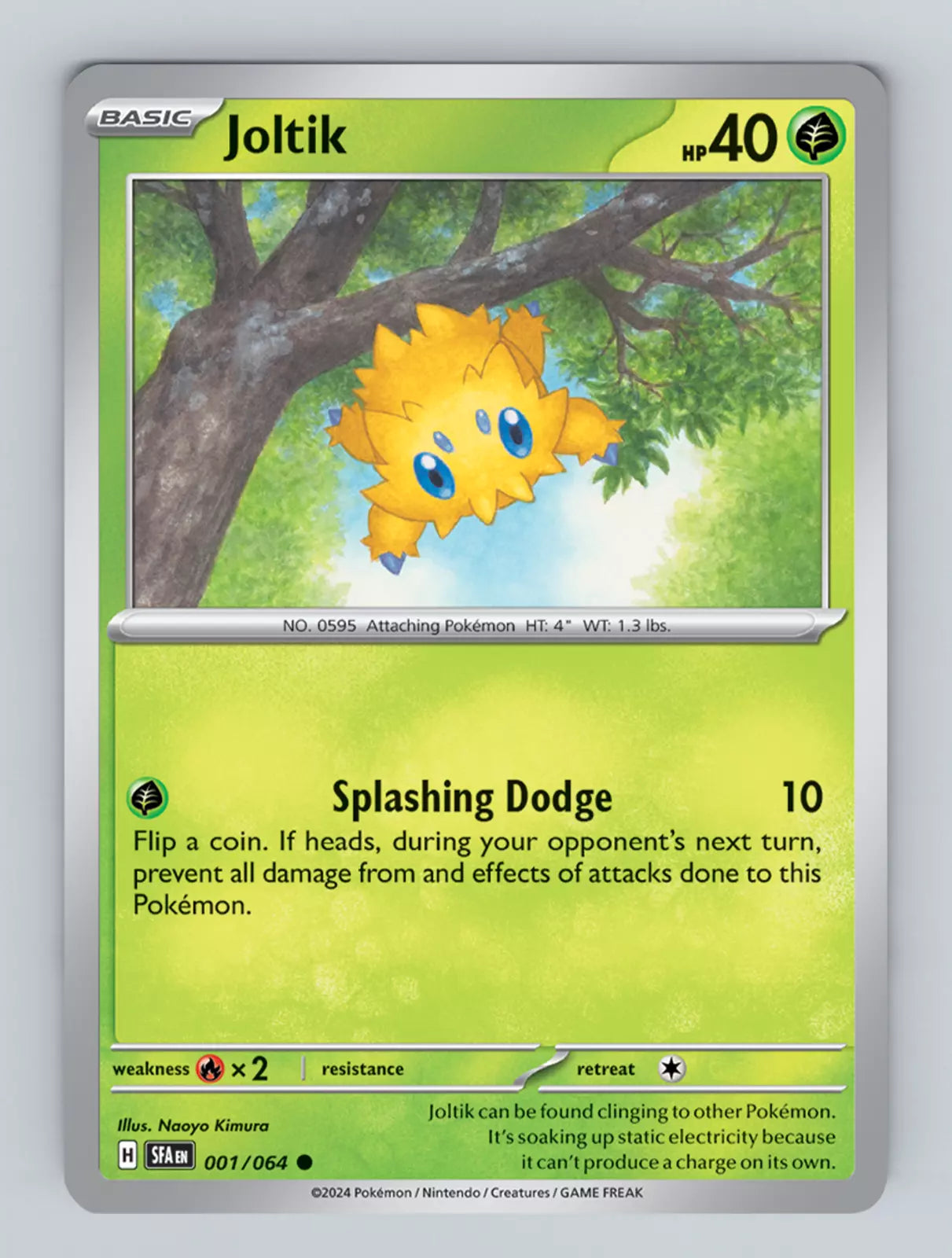 Joltik 001/064 (Scarlet & Violet: Shrouded Fable) Common